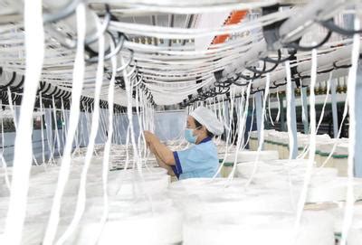 江苏南通：纱厂生产忙-人民图片网