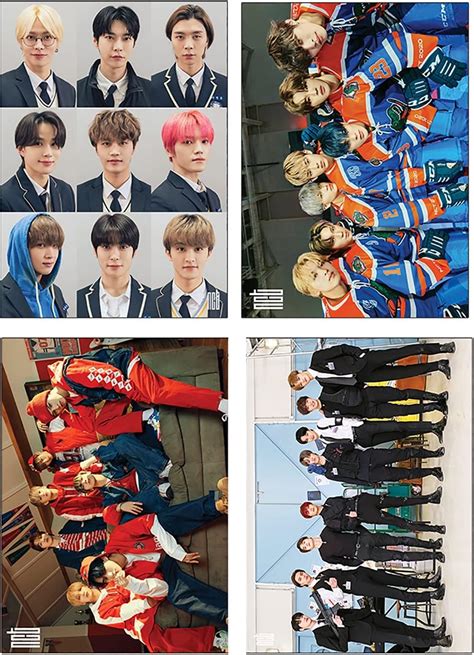 Buy Idolpark K POP Idol Group 2022 New 12 Poster and 1 Sticker Set All ...