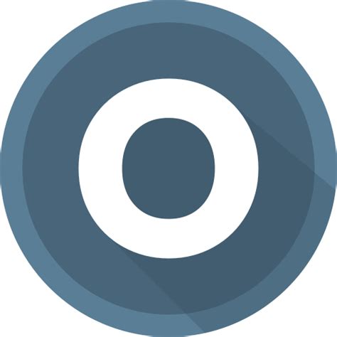 Letter o - Free education icons