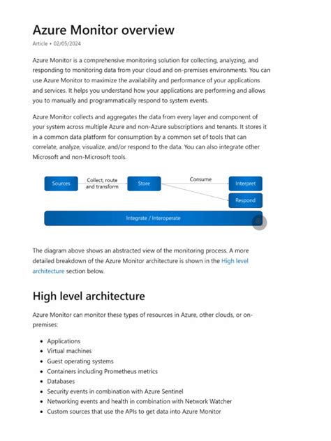 Azure Monitor Features 的图像结果