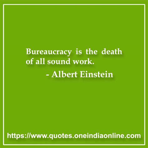 Bureaucracy Quotes