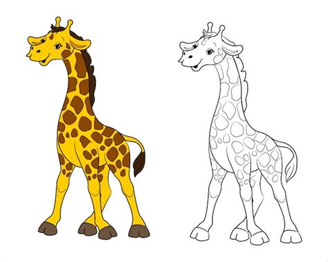 Vecteurs et illustrations de Girafe Dessin en téléchargement gratuit ...