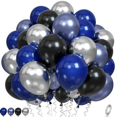 Globos azules y negros, globo... - B0CVXK26RY | Encarguelo.com