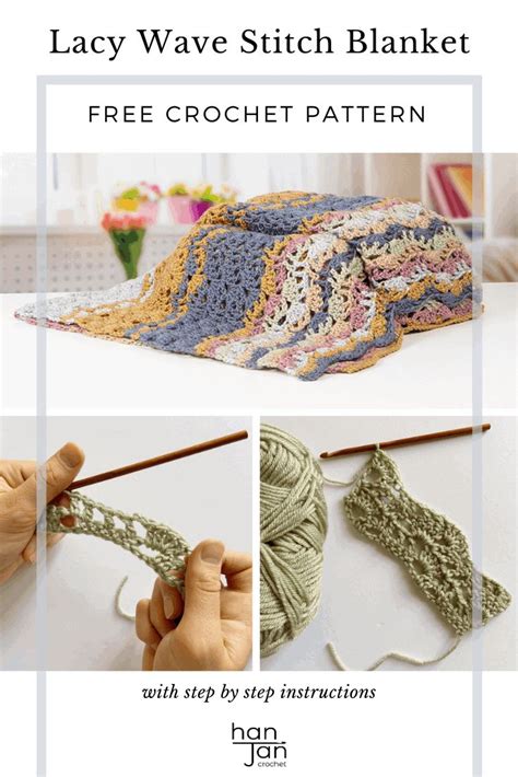 Image result for Crochet Lacy Wave Pattern