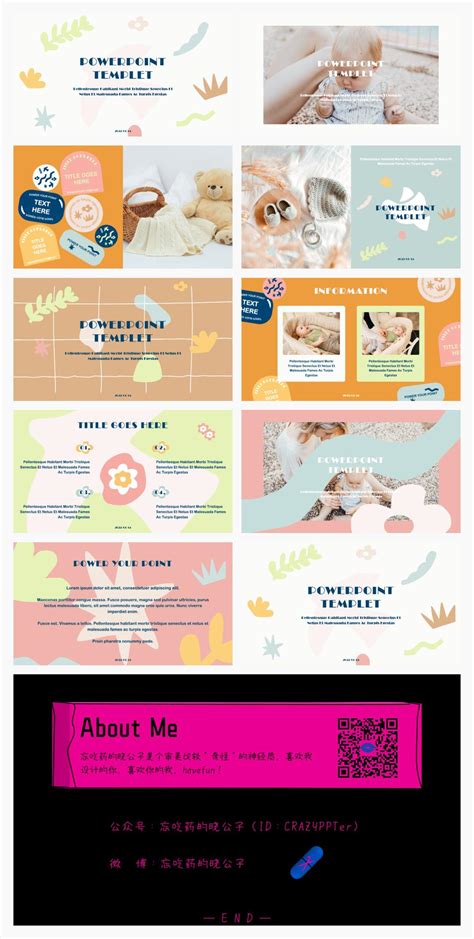 Free Sweet Baby Google Slides Template | Just Free Slide