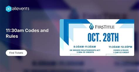 11:30am Codes and Rules, Greater Tulsa Association of Realtors, 28 ...