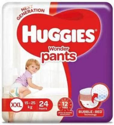Huggies Diaper XXL - XXL - Buy 24 Huggies Pant Diapers | Flipkart.com