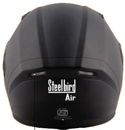 Steelbird SBA-21 RAPTOR HI-QUALITY DASHING BLACK 580 MM SIZE M ...