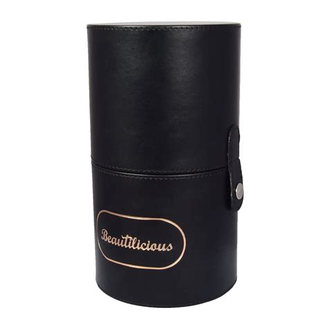 Onyx Glam Cylinder Brush Holder (Medium) – Beautilicious