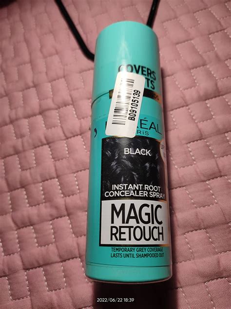 L'Oreal Paris Magic Retouch, Root Touch Up, 75ml - Black : Amazon.in ...