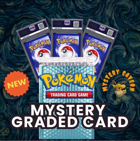 Pokemon tcg mystery slab / psa graded cards mystery pack & box ...