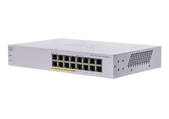 Cisco Business CBS110-16PP-D Unmanaged Switch | 16 Port GE | Partial ...