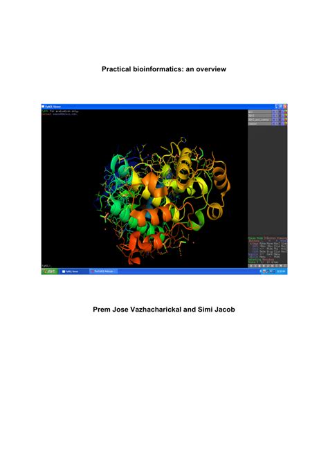 Image result for Bioinformatics Practical