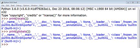 Python Locals 的图像结果
