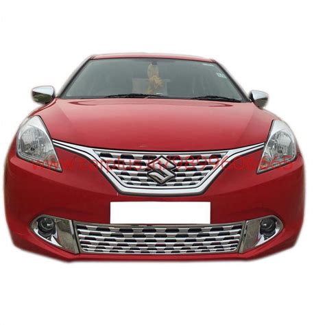 KMH Front Grill Up-Down Chrome For Maruti Suzuki Baleno – CARPLUS