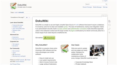 优秀开源wiki系统汇总 - 知乎
