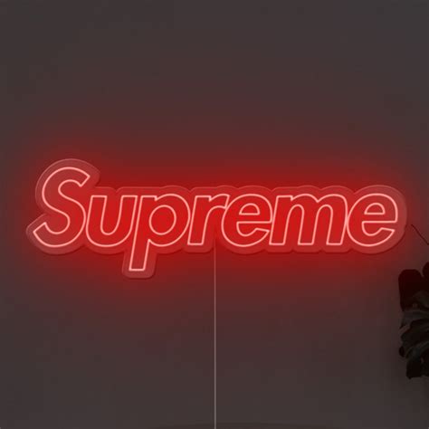 Supreme Neon Sign – NEONDECORS