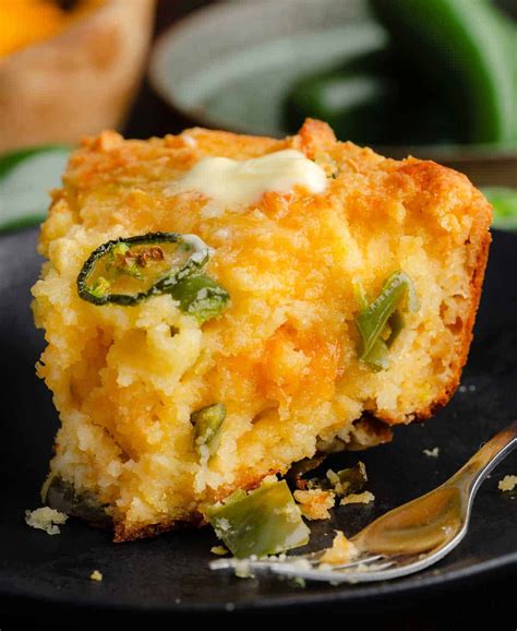 Jalapeno Cheddar Cornbread - Chefjar