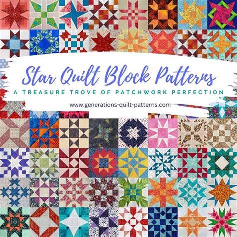 70 Free Star Quilt Block Patterns ~ The sky's the limit!