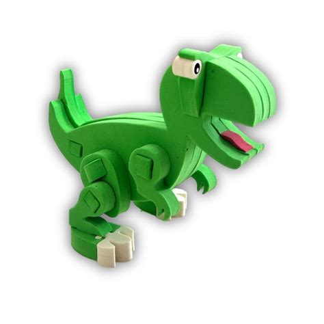 KITOY Build-Your-Own EVA Foam Dinosaur, Dinosaur Toys for Kids, 3D Foam ...