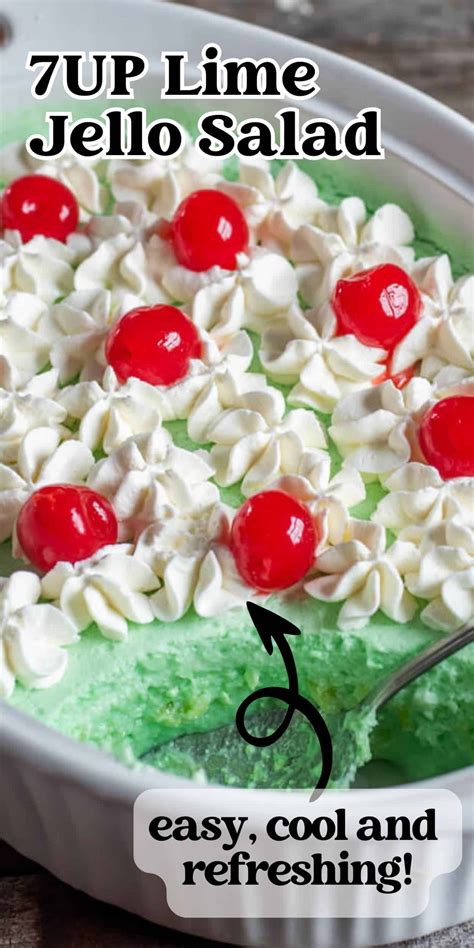 Make this easy 7UP Lime Jello Salad for everything from summer picnics ...
