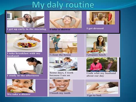 Image result for My Daily Routine Example