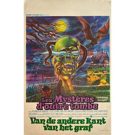 FROM BEYOND THE GRAVE Belgian Movie Poster - 14x21 in. - 1974