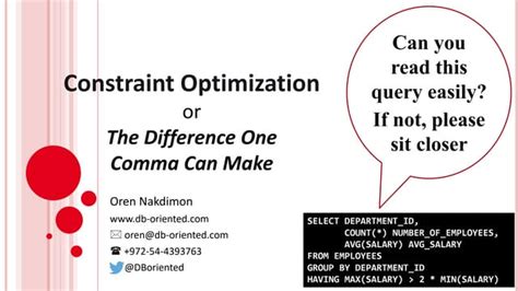 Constraint Optimization 的图像结果