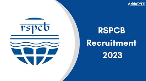RSPCB Recruitment 2023 Notification, Apply for 61 Vacancy