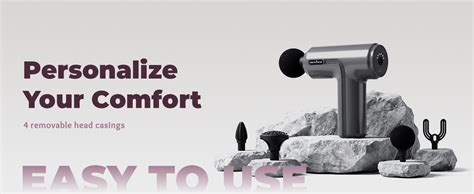 HealthSense Percussion Gun Massager machine for Full Body Pain Relief ...