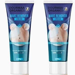 Dourmaa Organics Wart & Mole Remover – Herbal Skin Tag Treatment Cream ...