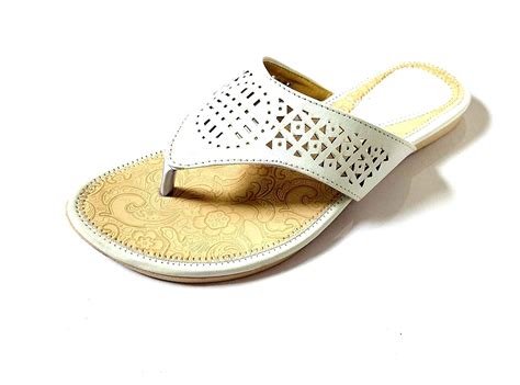 Patilfashion Ladies Fancy Broad Belt Slipper Art No. Laara (IND 10 US ...