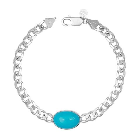 Buy GIVA 925 Sterling Silver Blue Men's Bracelet | Gifts for Men & Boys ...