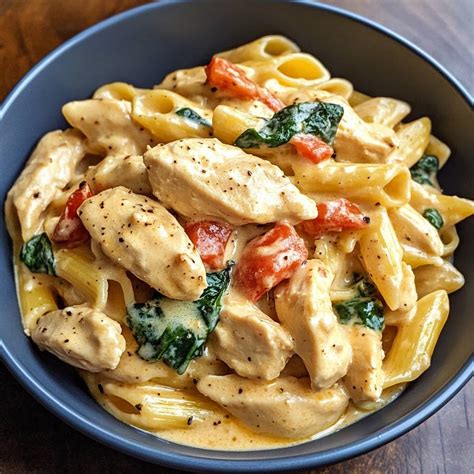 Creamy Tuscan Chicken Pasta - Newsile