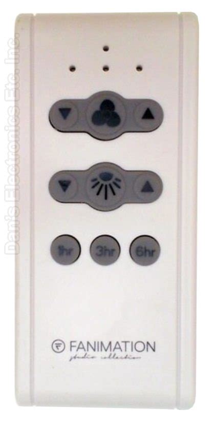 Fanimation Ceiling Fan Remote Control 的图像结果
