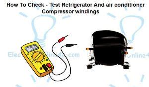 Image result for How to Check a Compressor Using Ohms
