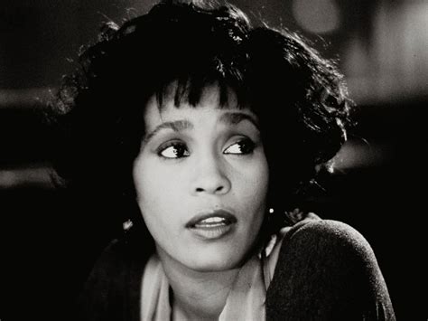 Download Young Whitney Houston Close-Up Wallpaper | Wallpapers.com