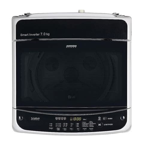LG 7 kg 5 Star Top Load Washing Machine (Inverter Technology, Silver ...