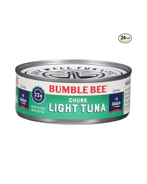 Pack of 24 Bumble Bee Chunk Light Tuna In Water – PzDeals