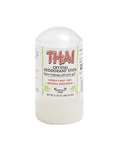 Buy Thai Deodorant Stone Thai Natural Crystal, Push-Up Stick, 2.125 ...