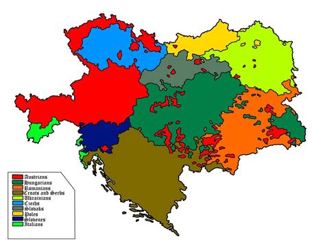 Austro Hungary Empire Map