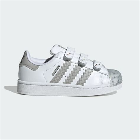 adidas Superstar II Comfort Closure X Minecraft Sneakers Kids - White ...