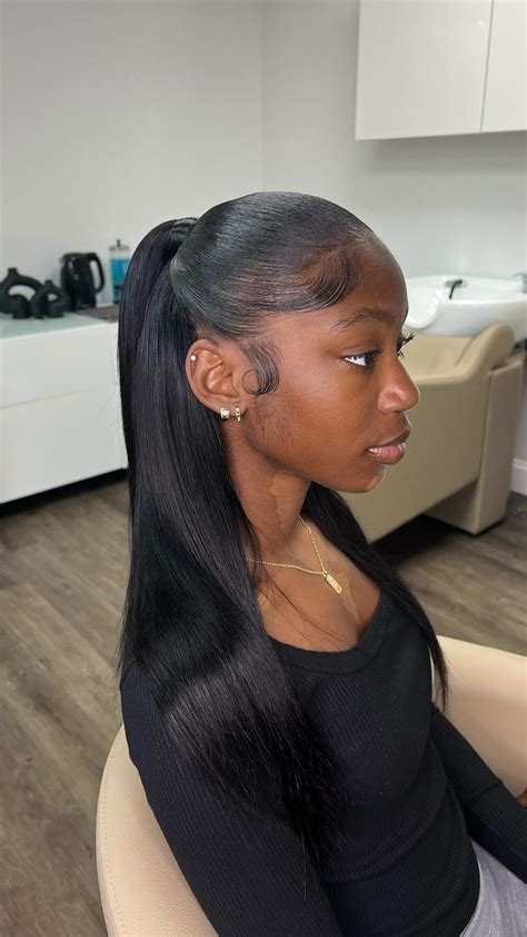 CLT PONYTAILS on Instagram: "Style: Low Pony Half Up Half Down Quick ...
