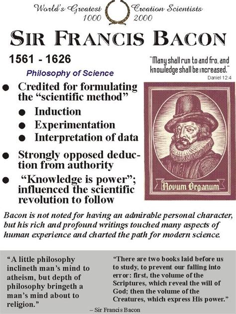 Image result for Scientific Method Bacon