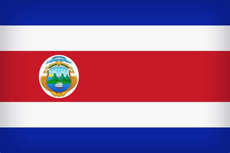 Bandera Oficial De Costa Rica