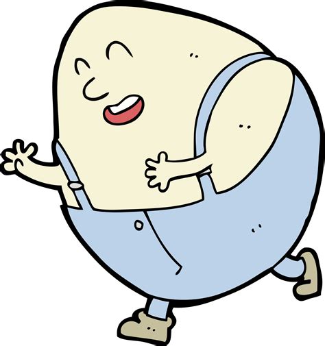 cartoon humpty dumpty egg character 44986696 PNG
