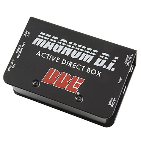 BBE Magnum DI All-Analog Signal Direct Box – BAJAAO.COM