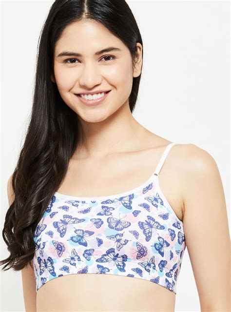 Buy Women Printed Non-padded Bra - Pack of 2 Online at just Rs. 399.0 ...
