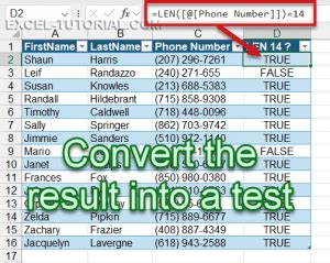 Image result for Adding Len Functions Excel