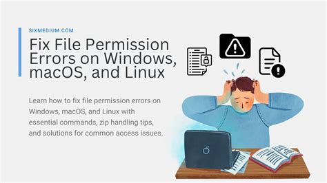 File Permission Errors 的图像结果